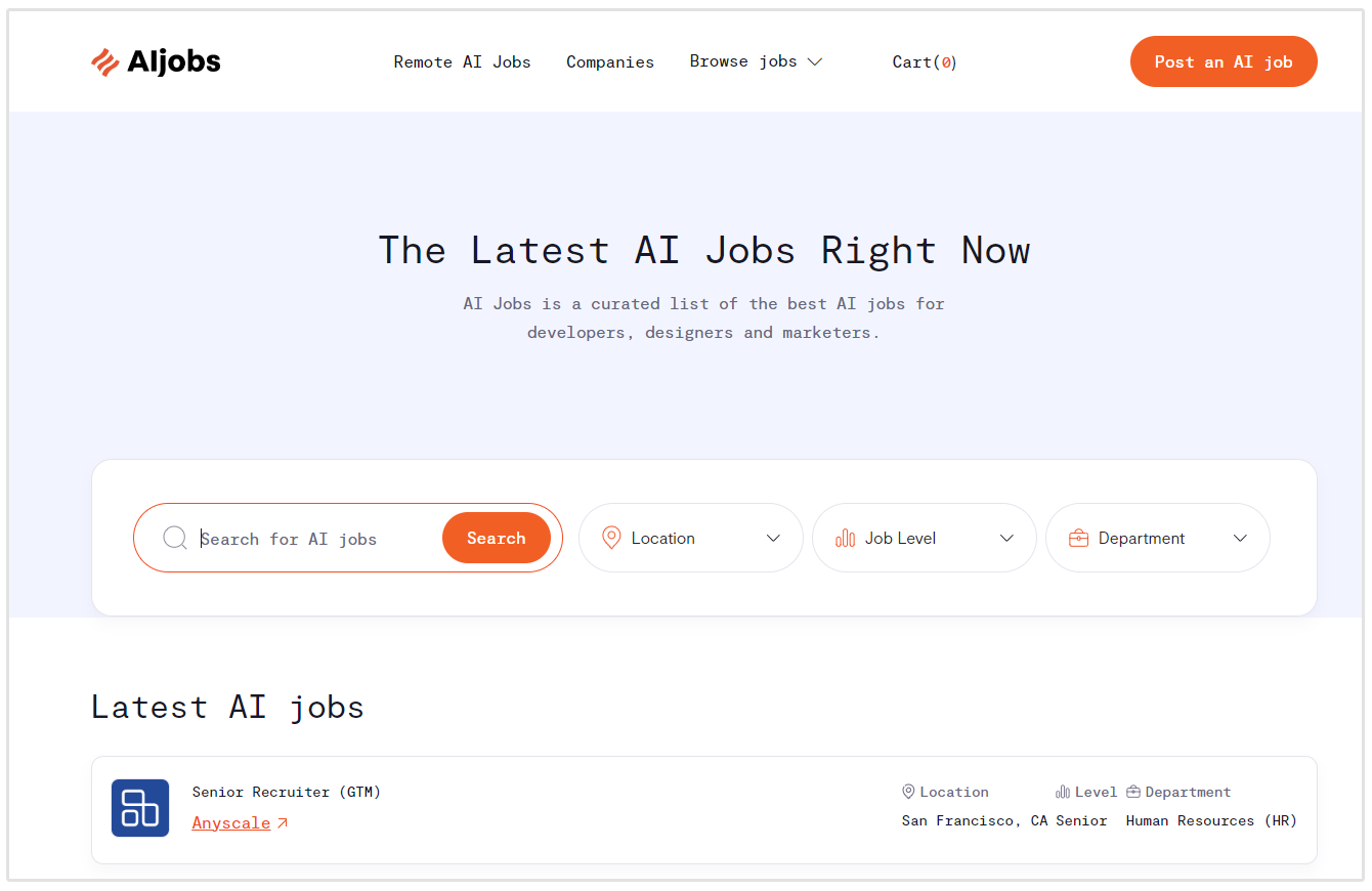 ai jobs job board